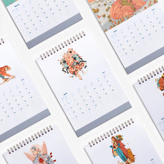 Muses of Adventure 2026 Desk Calendar