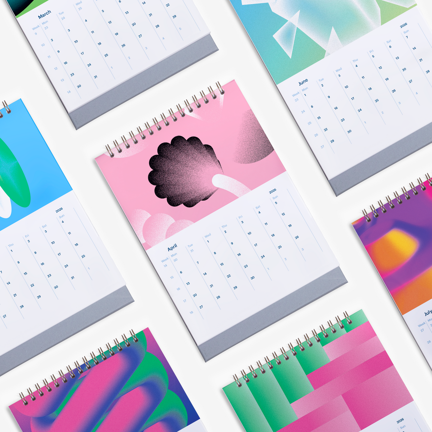 Ray of Light 2026 Desk Calendar