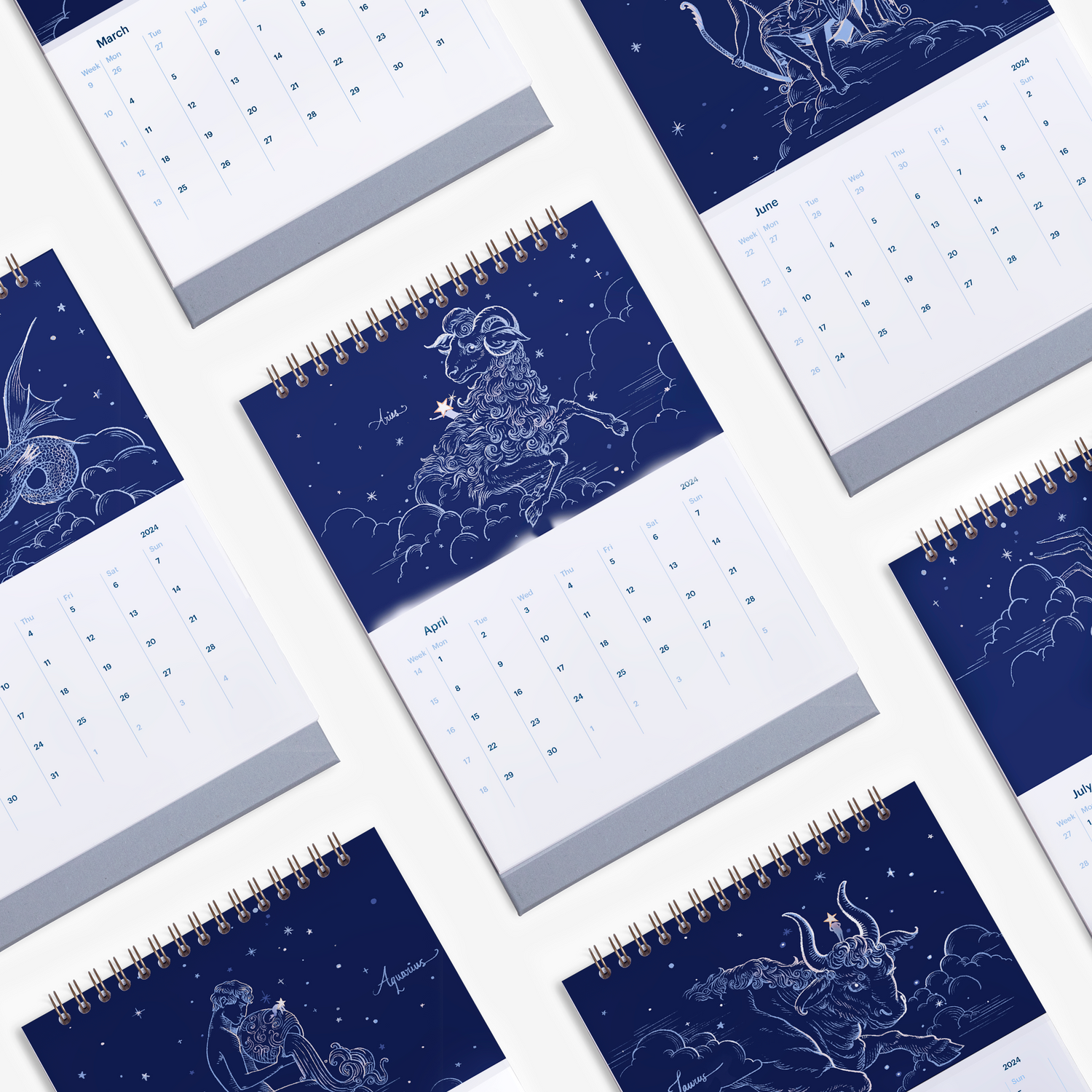 Constellation 2024 Desk Calendar