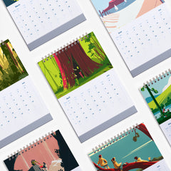 The Great Outdoor 2026 Desk Calendar