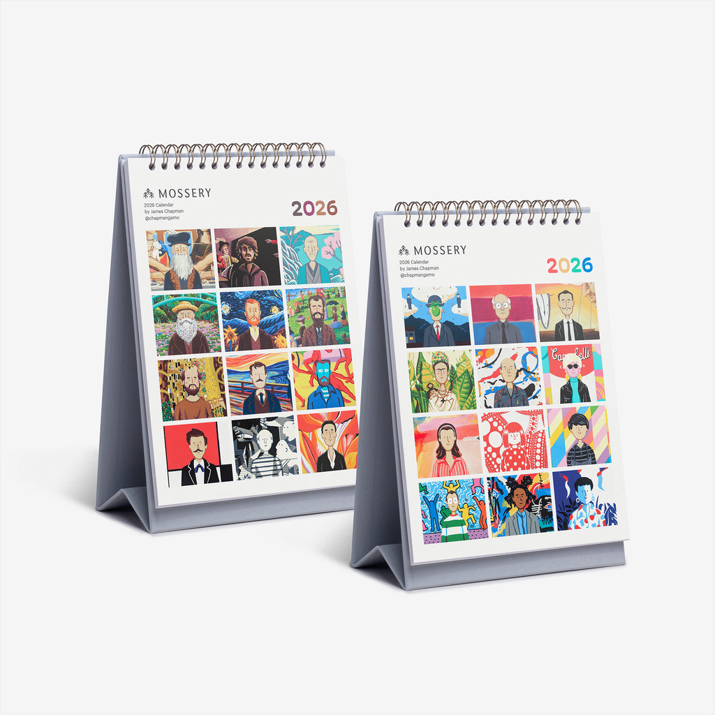 James Chapman 2026 Desk Calendar Bundle