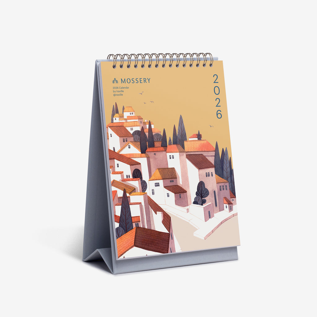 Cozy Days 2026 Desk Calendar