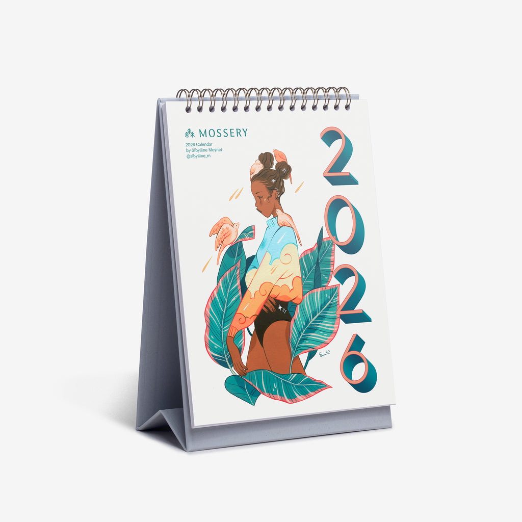 Muses of Adventure 2026 Desk Calendar