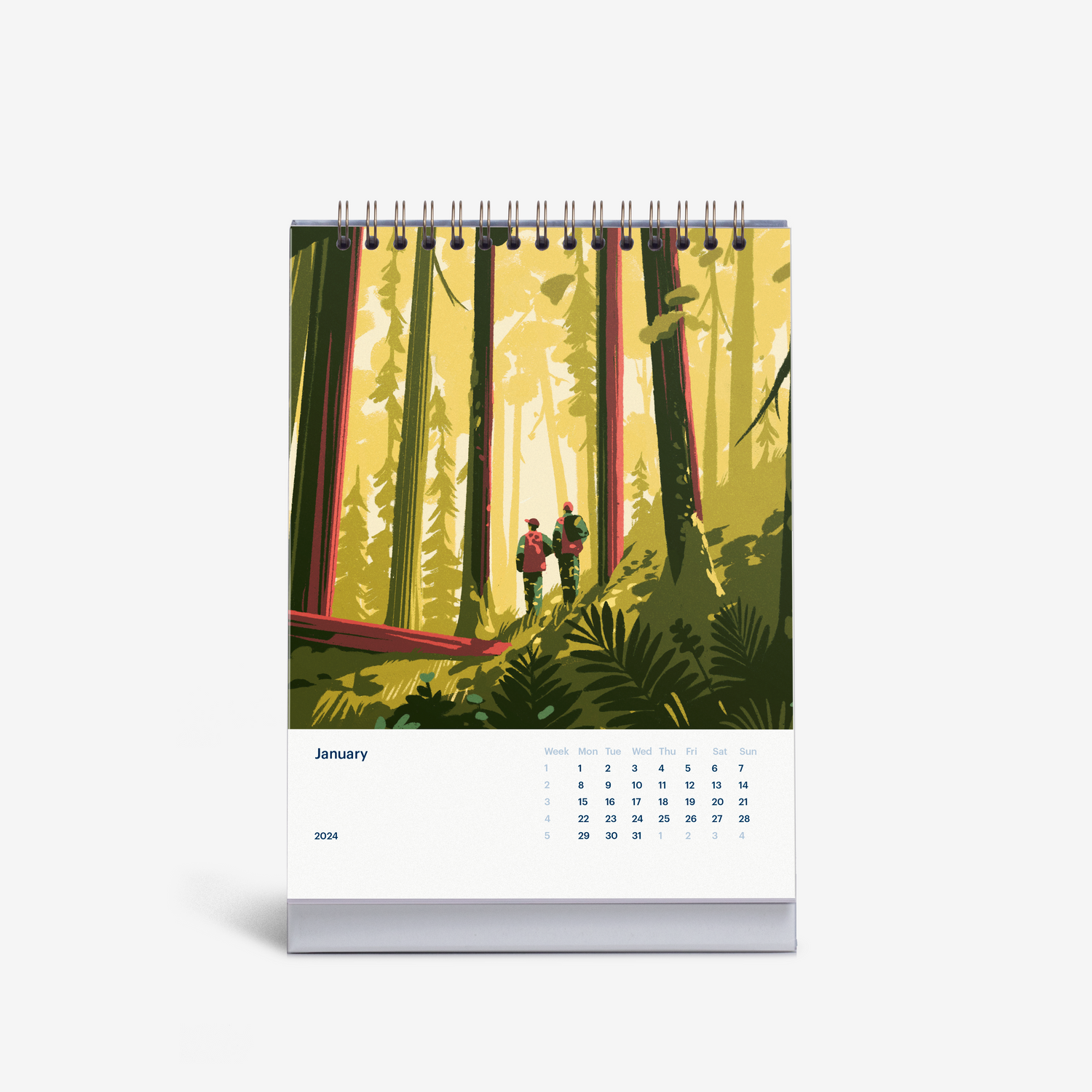 The Great Outdoor 2024 Desk Calendar