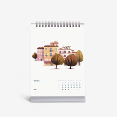 Cozy Days 2024 Desk Calendar