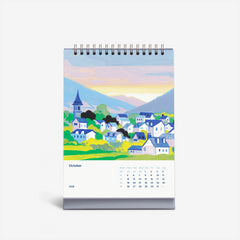 Sights of the World 2026 Desk Calendar