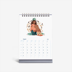 Muses of Adventure 2026 Desk Calendar