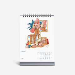 Muses of Adventure 2026 Desk Calendar