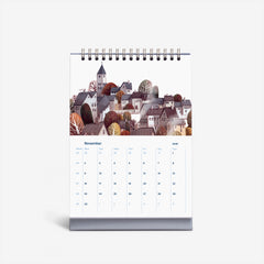 Cozy Days 2026 Desk Calendar