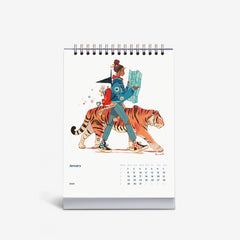 Muses of Adventure 2024 Desk Calendar