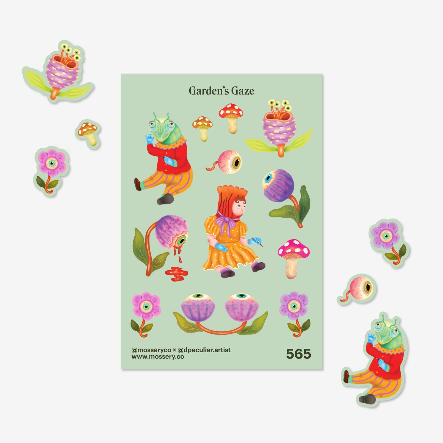 d’peculiar Sticker Pack