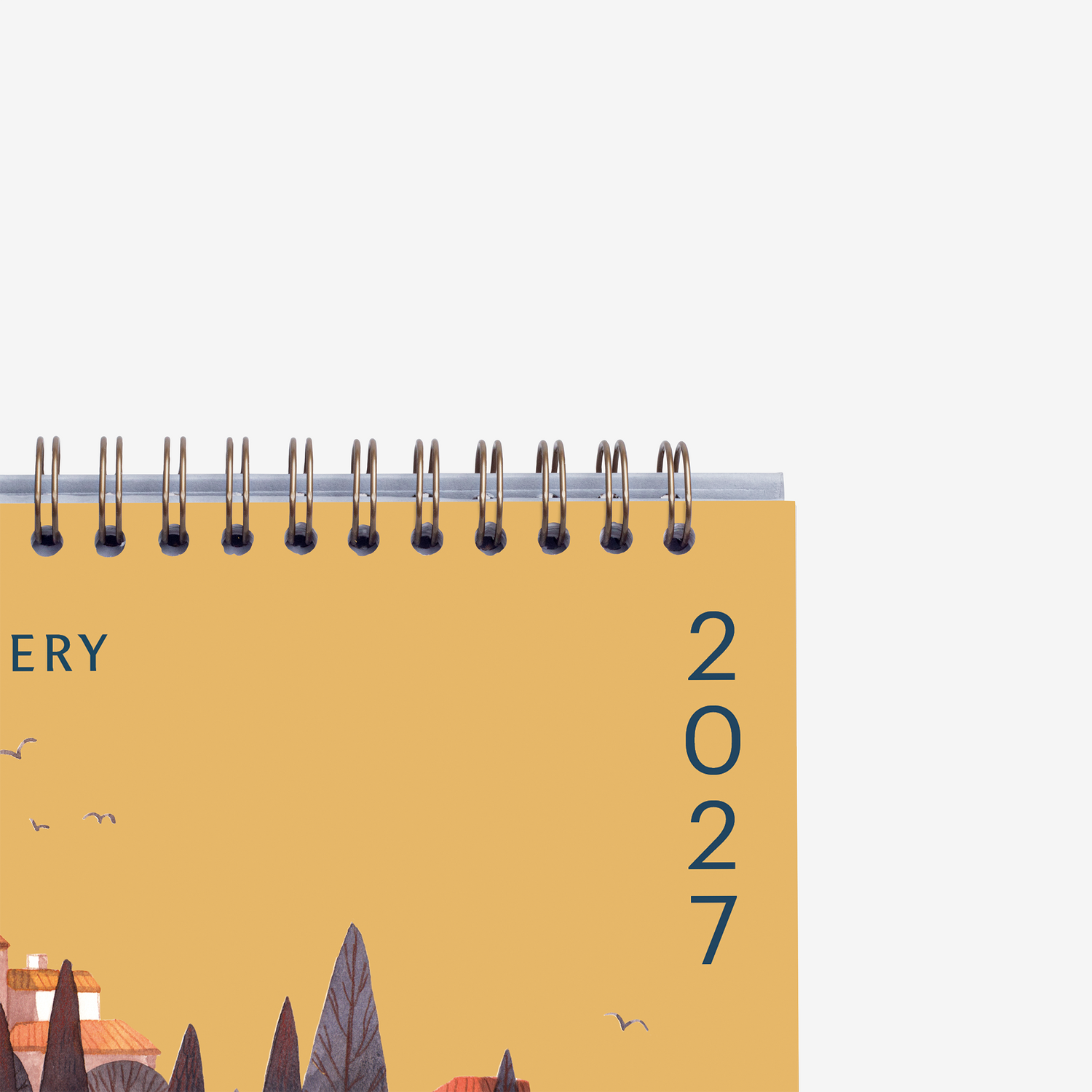 Cozy Days 2027 Desk Calendar