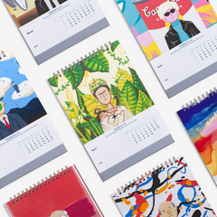 Modern Masterpieces 2027 Desk Calendar