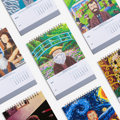 Timeless Icons 2027 Desk Calendar
