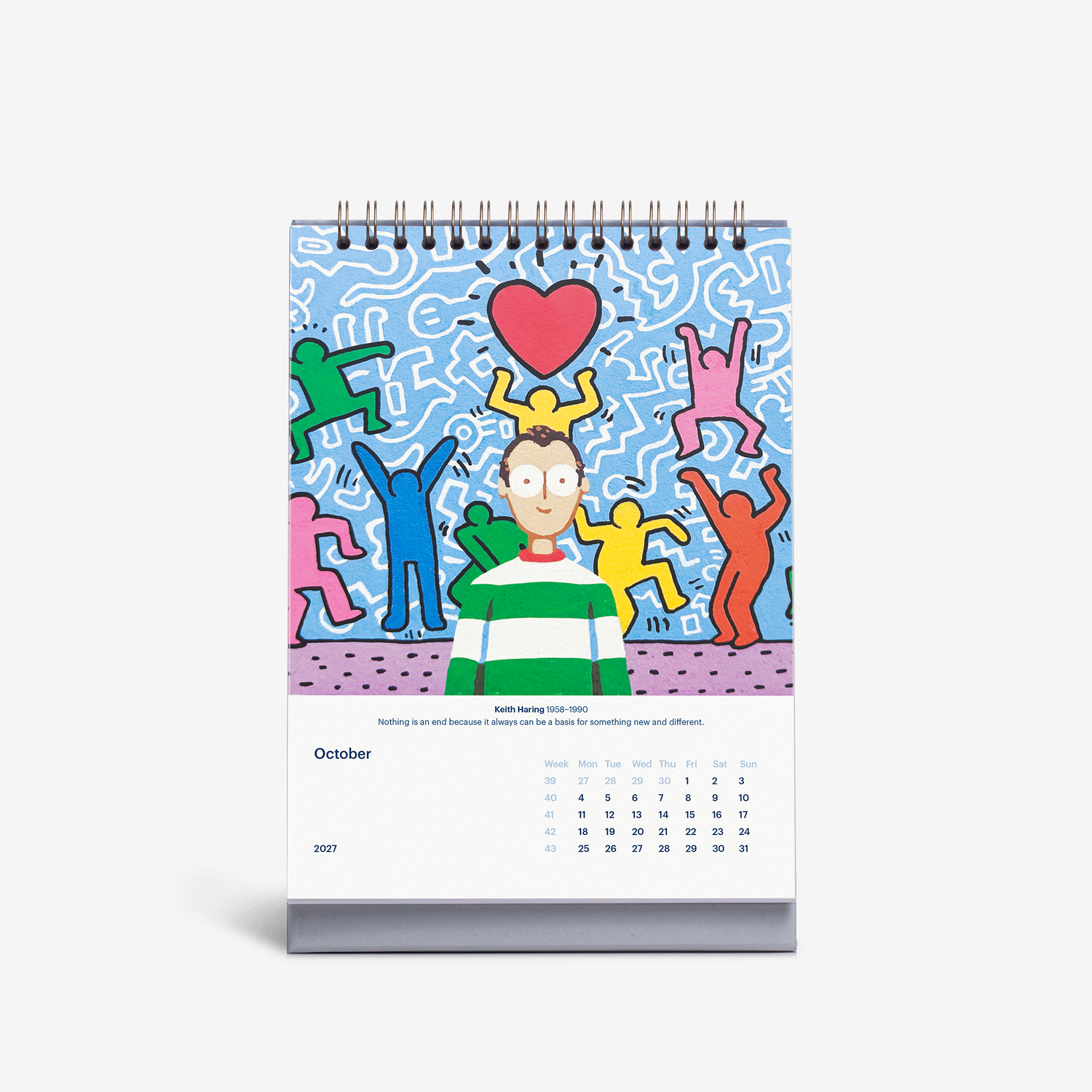 Modern Masterpieces 2027 Desk Calendar