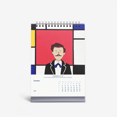 Timeless Icons 2027 Desk Calendar