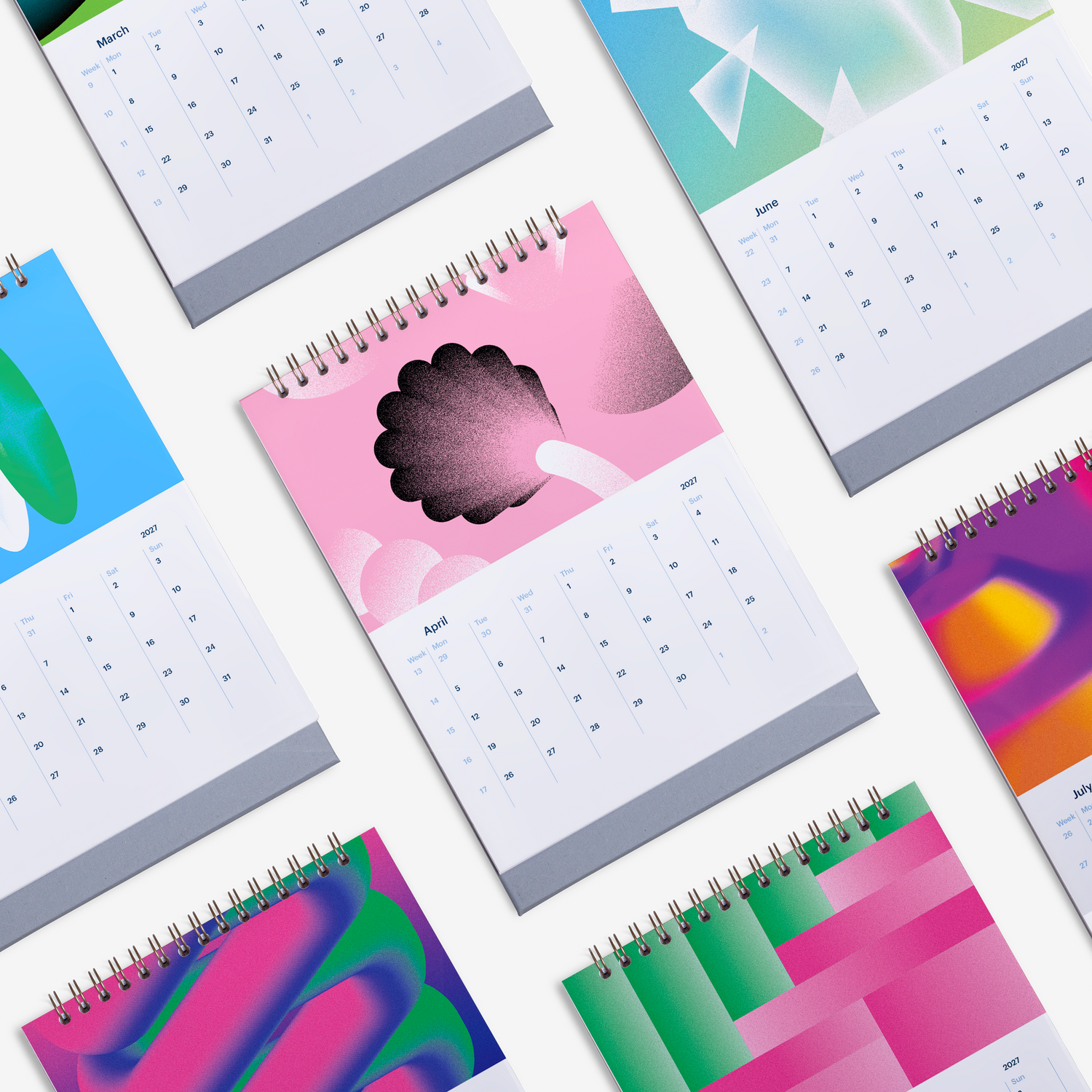 Ray of Light 2027 Desk Calendar