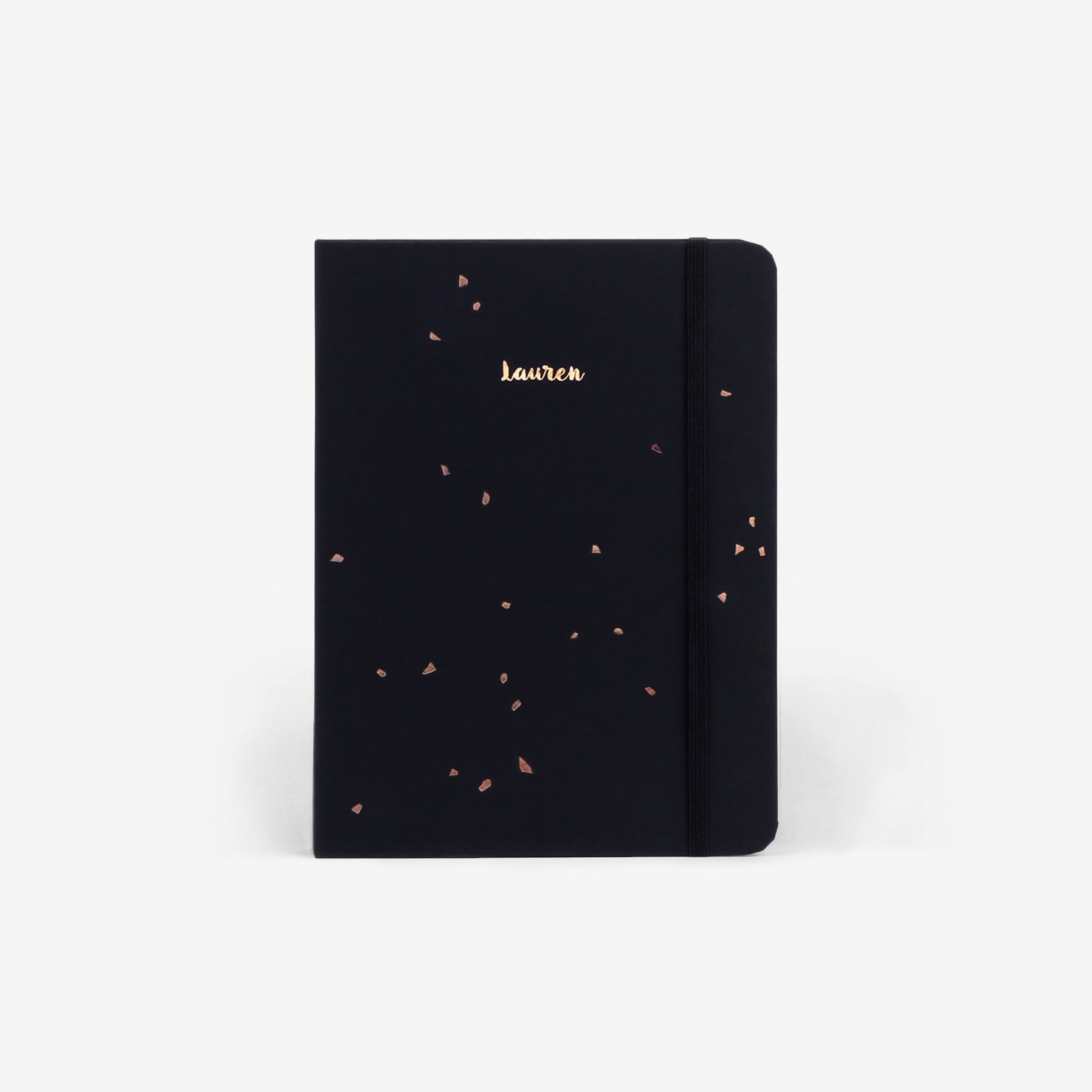 Black Speckle Undated Planner