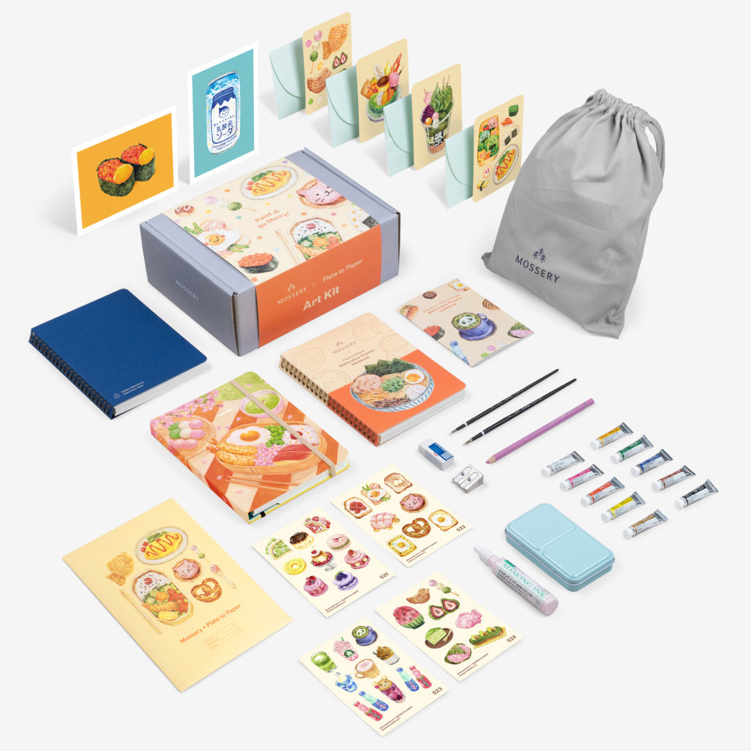 Plate to Paper Watercolour Art Kit: First Edition by @plate.to.paper