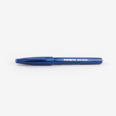 Pentel Fude Touch Brush Sign Pen - Blue
