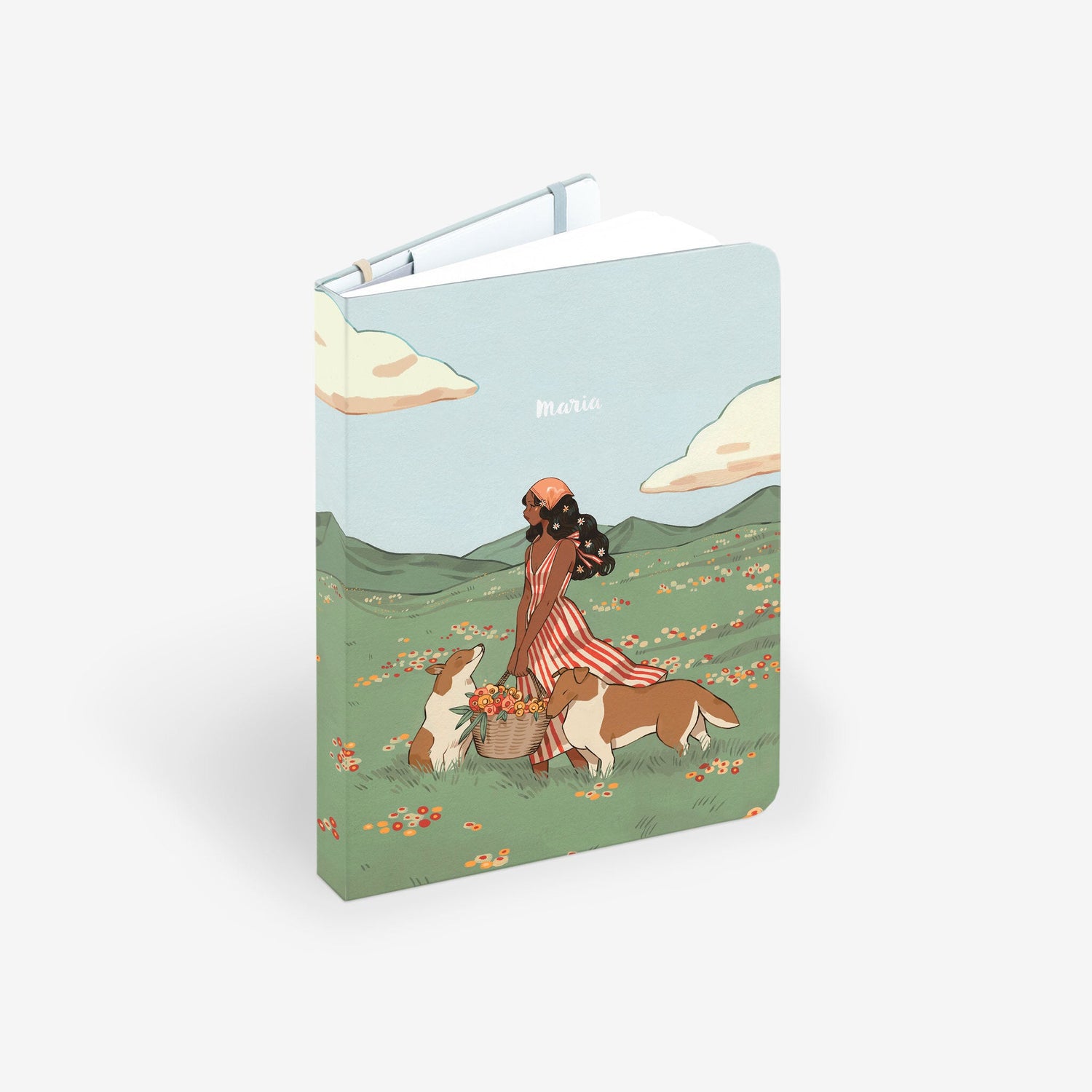 Spring Collies Undated Planner