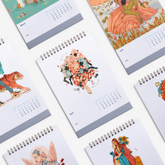 Muses of Adventure 2027 Desk Calendar