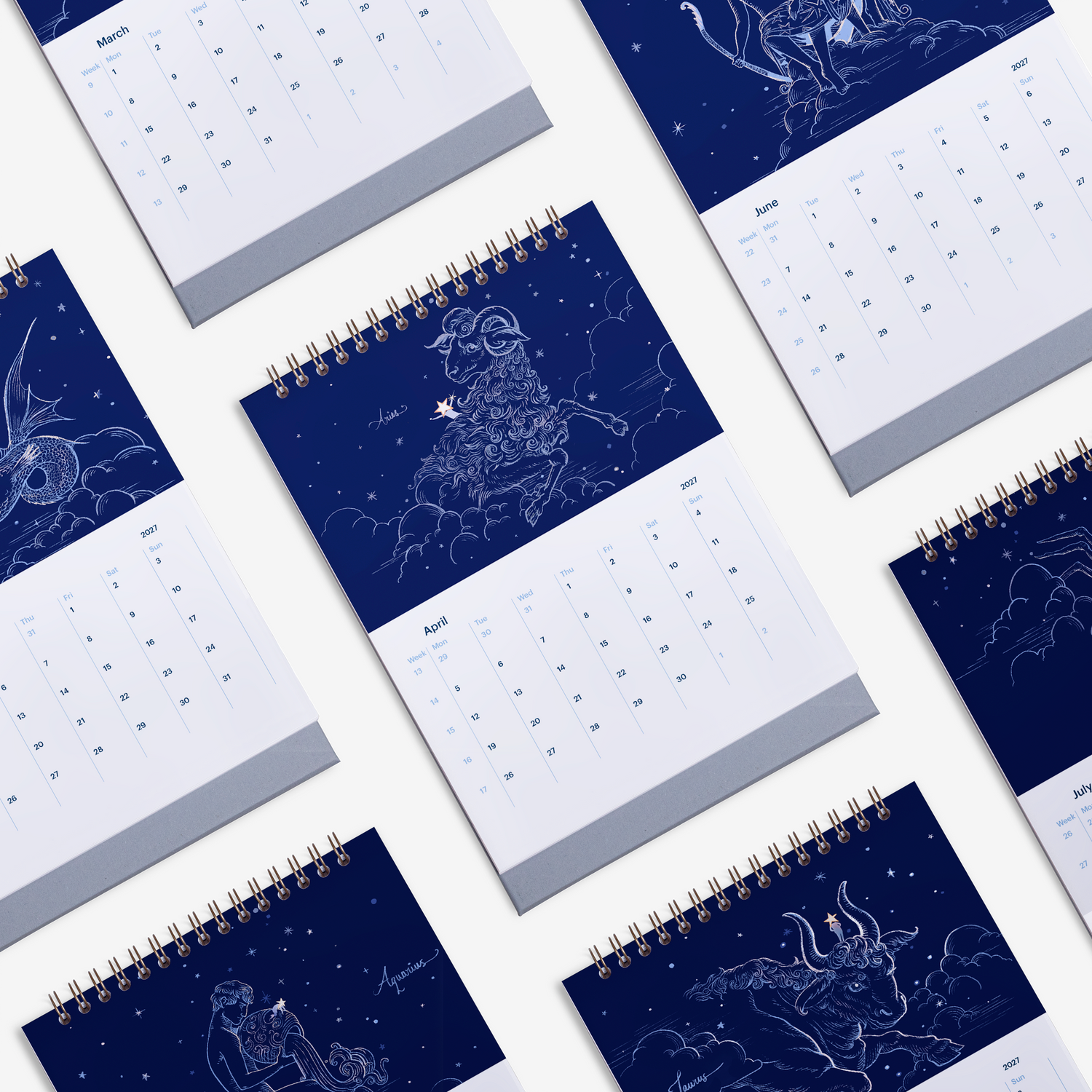 Constellation 2027 Desk Calendar