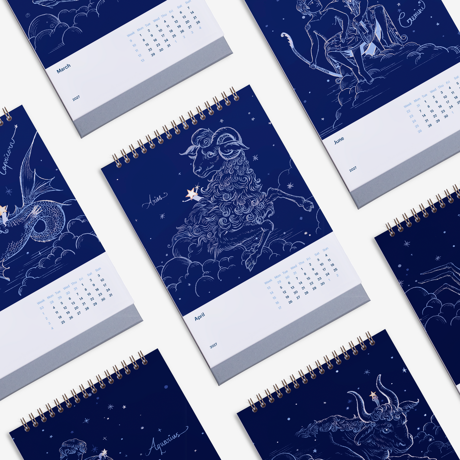 Constellation 2027 Desk Calendar