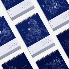 Constellation 2027 Desk Calendar