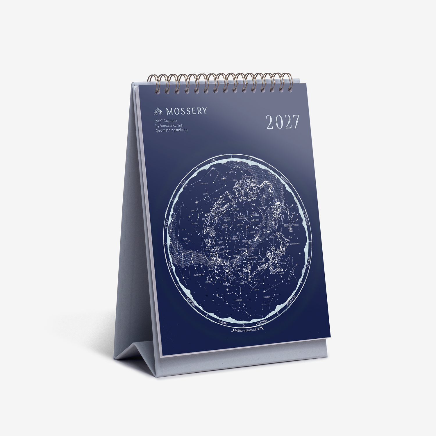 Constellation 2027 Desk Calendar