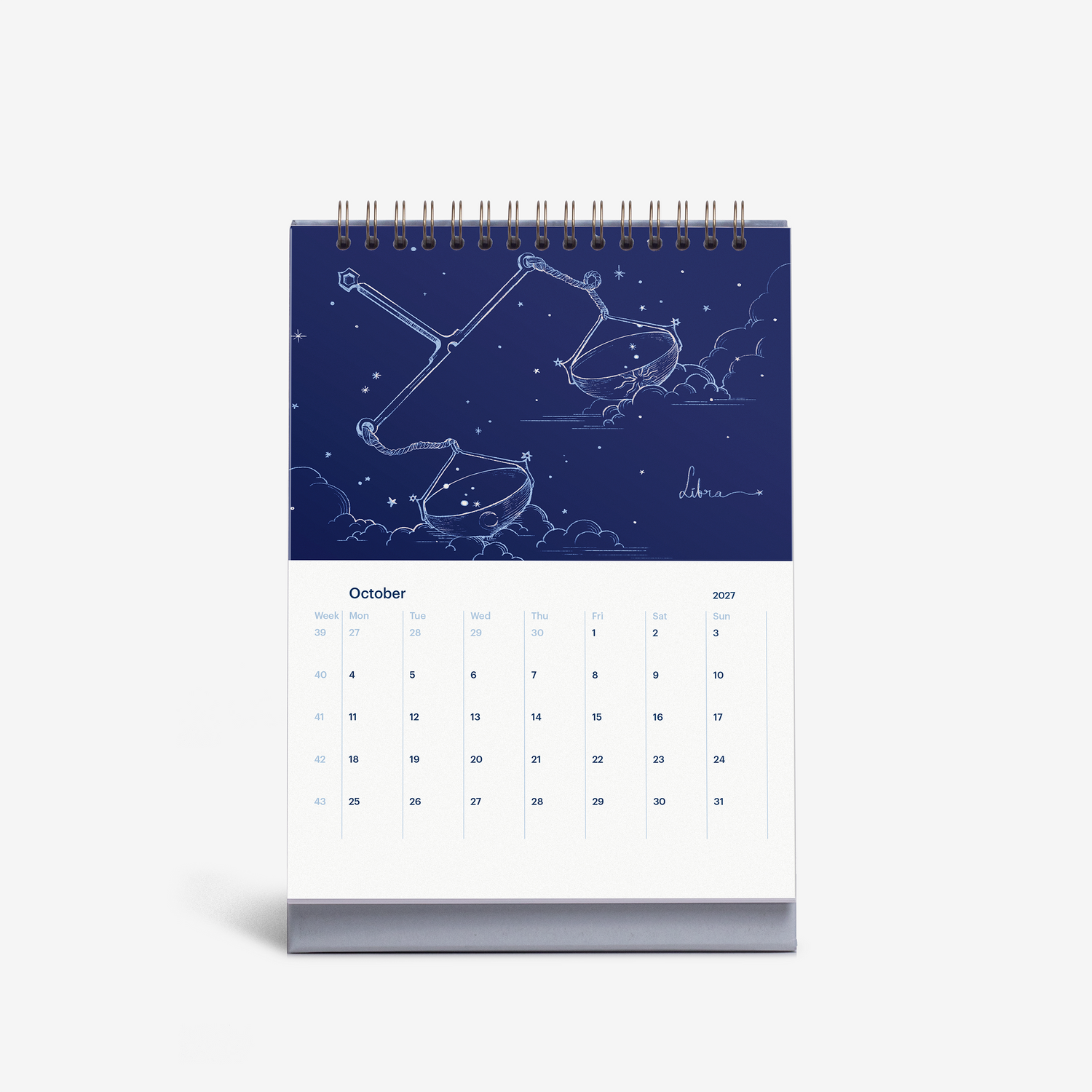 Constellation 2027 Desk Calendar