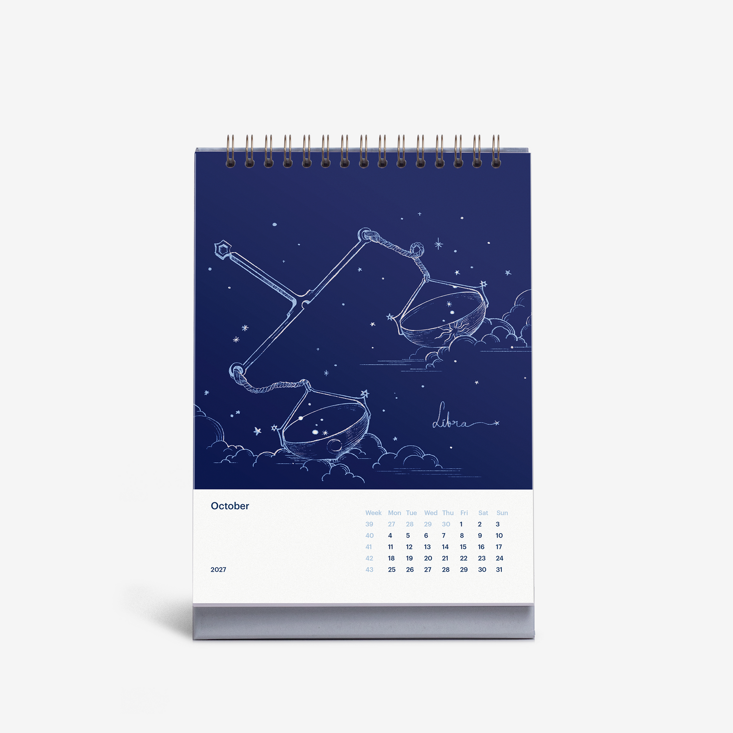 Constellation 2027 Desk Calendar