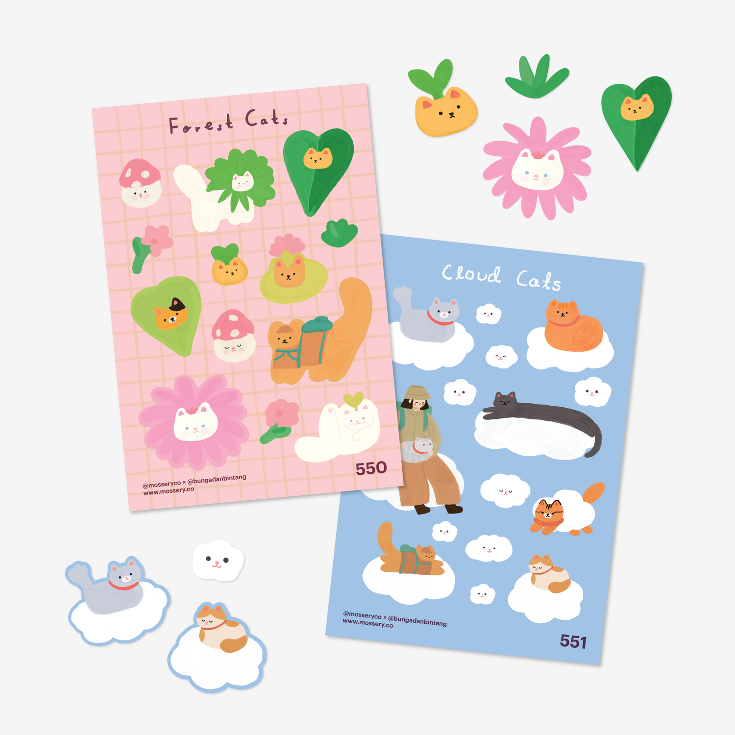 Cat Paradise Threadbound Notebook