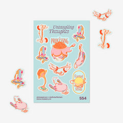 Artist Sticker Series: Unravel & Shine