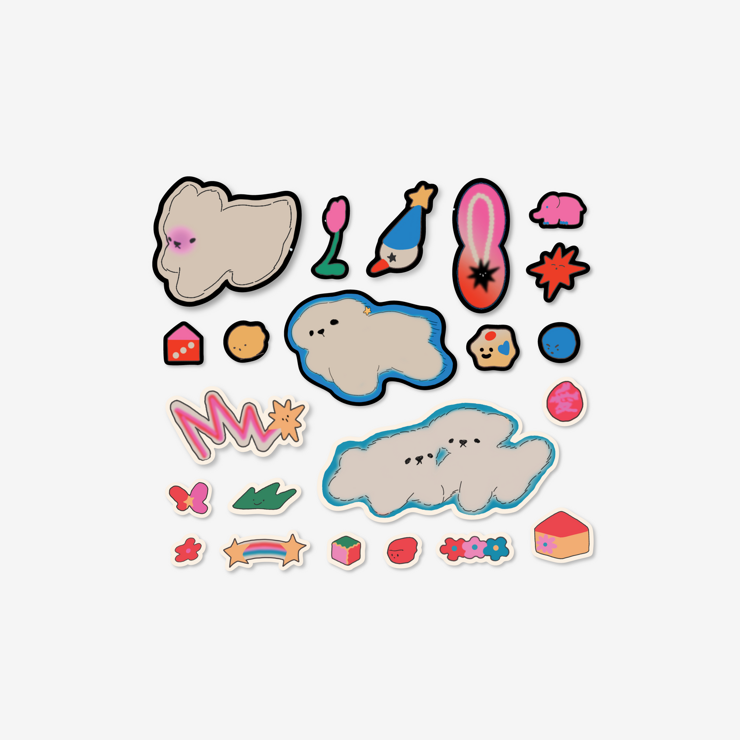 Artist Series Stickers: Arcade Parade