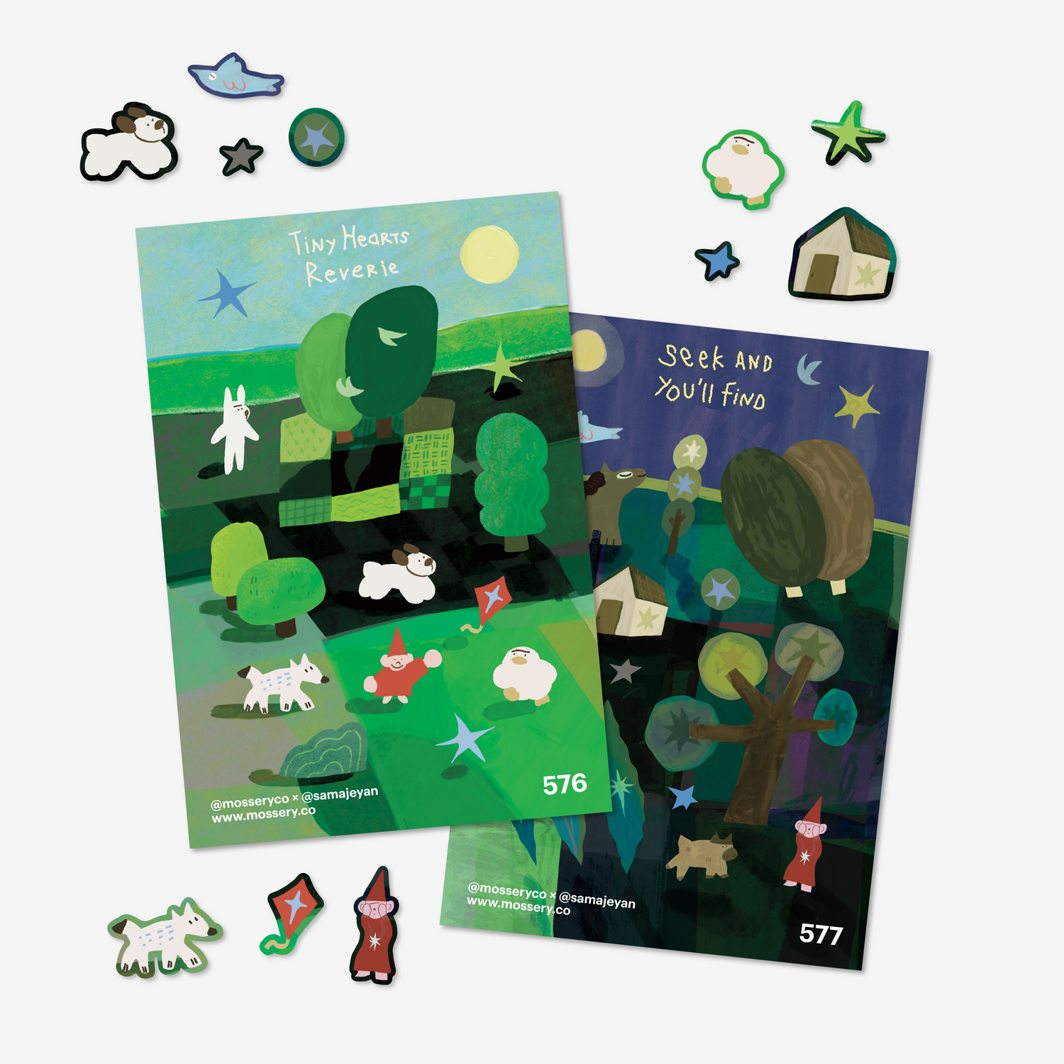 Artist Series Stickers: Samajeyan