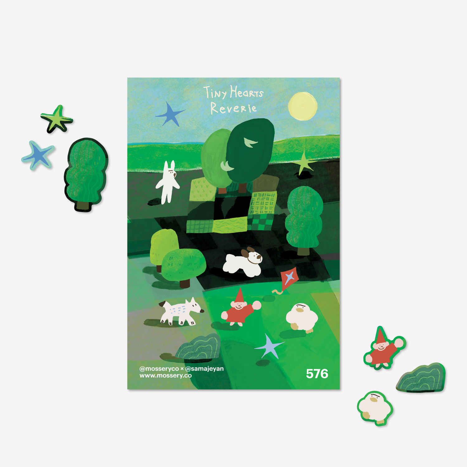 Artist Series Sticker: Tiny Hearts Reverie