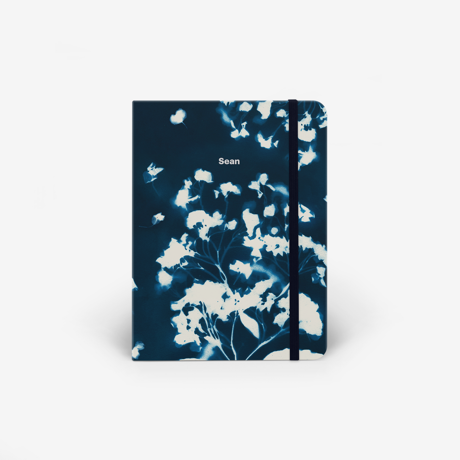 Sun Hydrangea Undated Planner by @studiosunprint