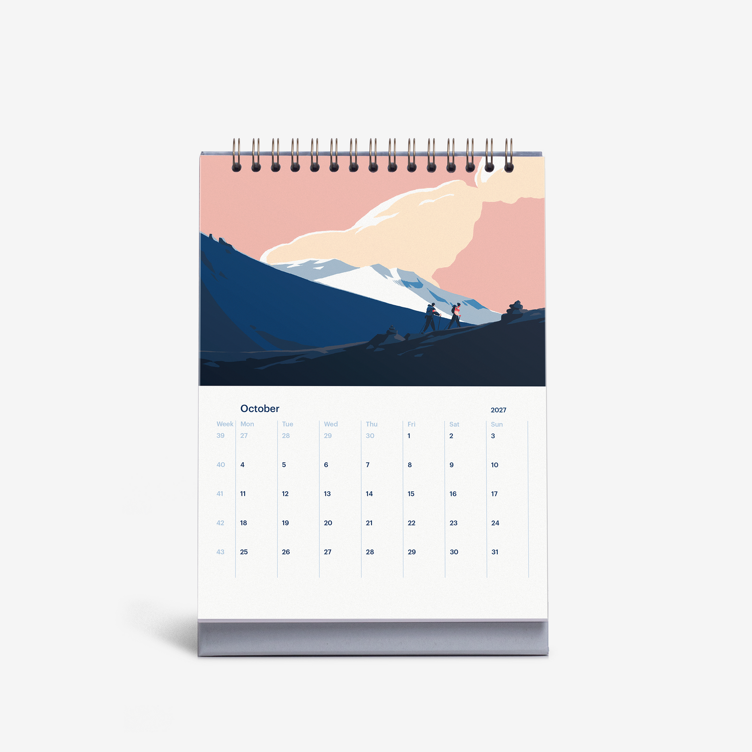 The Great Outdoor 2027 Desk Calendar