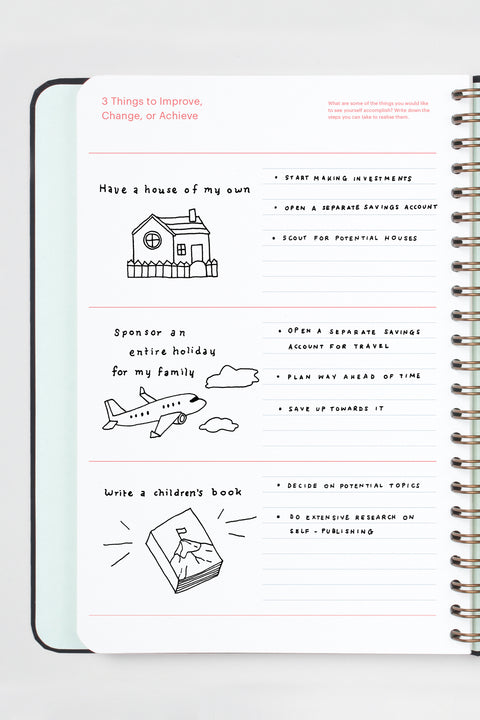 Cat Nap Undated Planner