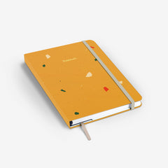 Amber Wirebound Notebook