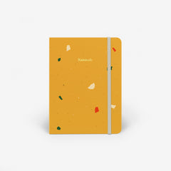 Amber Wirebound Notebook