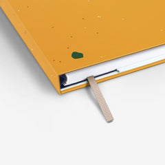 Amber Wirebound Notebook