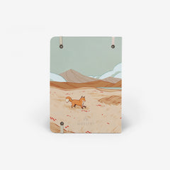 Autumn Foxes Threadbound Notebook