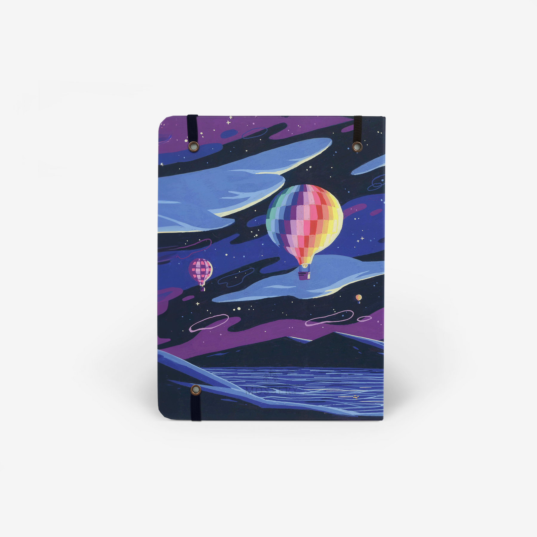 Balloon Adventures Threadbound Notebook