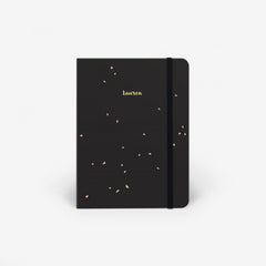 Black Speckle Threadbound Notebook