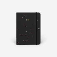 Black Speckle Threadbound Sketchbook