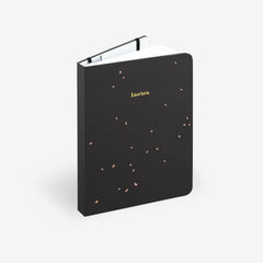 Black Speckle Wirebound Notebook