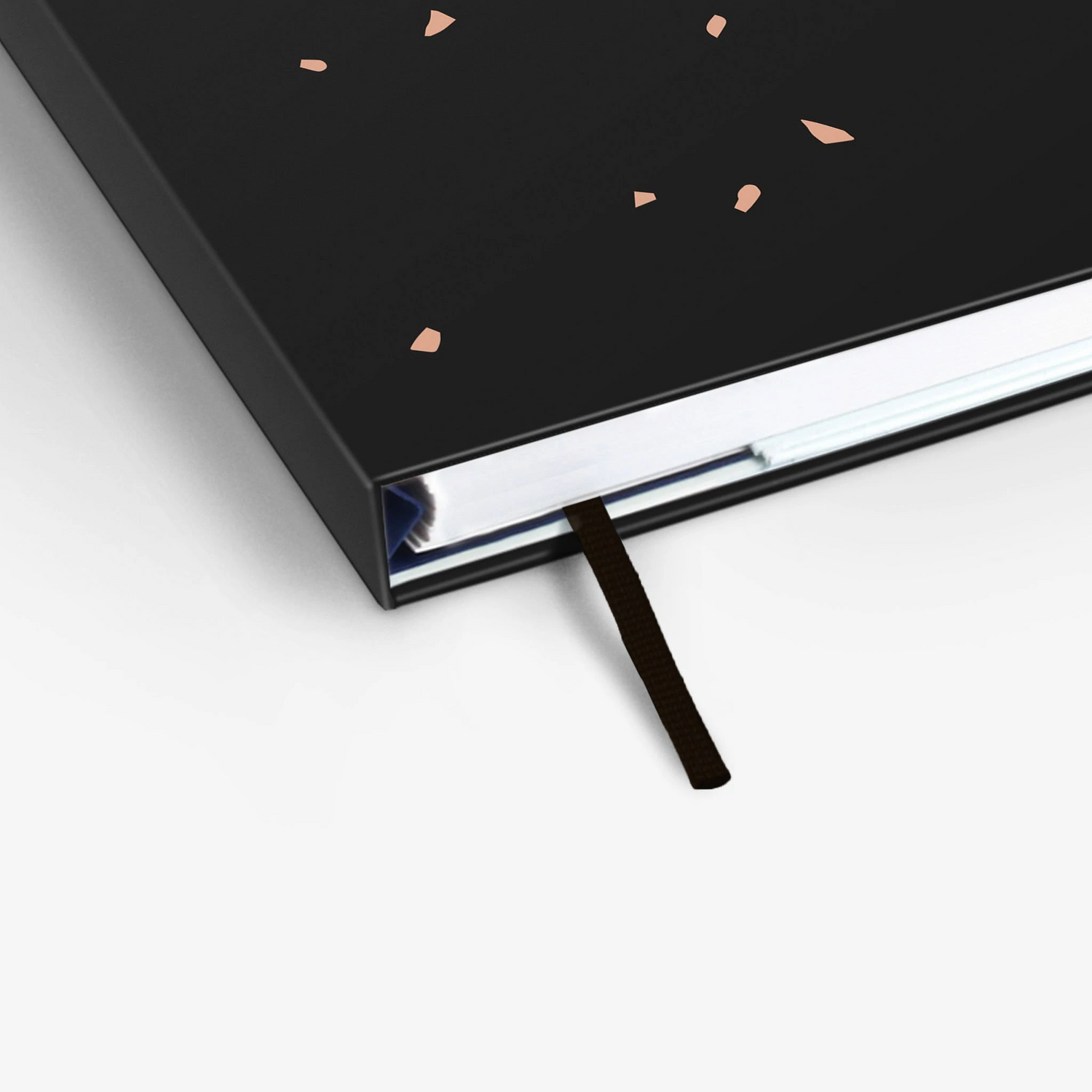 Black Speckle Wirebound Notebook