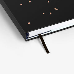 Black Speckle Wirebound Notebook